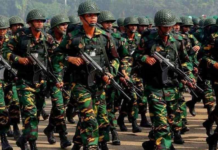 নির্বাচনে সেনা ও নৌবাহিনীর ৯২৫০০ সদস্য মোতায়েন থাকবে