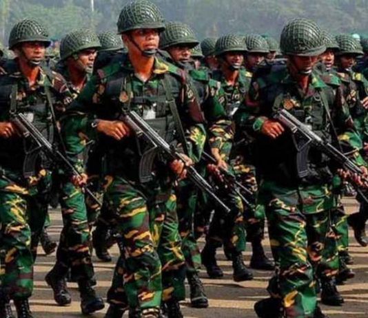 নির্বাচনে সেনা ও নৌবাহিনীর ৯২৫০০ সদস্য মোতায়েন থাকবে