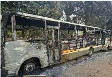 সাভারে ড্যাফোডিল ও সিটি ইউনিভার্সিটির শিক্ষার্থীদের মধ্যে রাতে সংঘর্ষ, বাসে আগুন