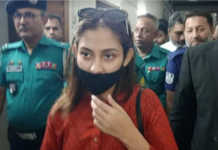 আদালতে আত্মসমর্পণ করে জামিন পেলেন মেহজাবীন