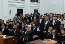 হাসিনার বিরুদ্ধে মামলার রায় পড়া চলছে