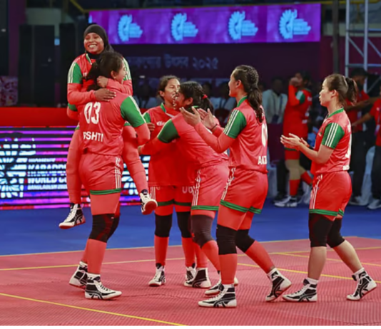 নারী কাবাডি বিশ্বকাপ: উগান্ডাকে হারিয়ে শুভ সূচনা বাংলাদেশের মেয়েদের