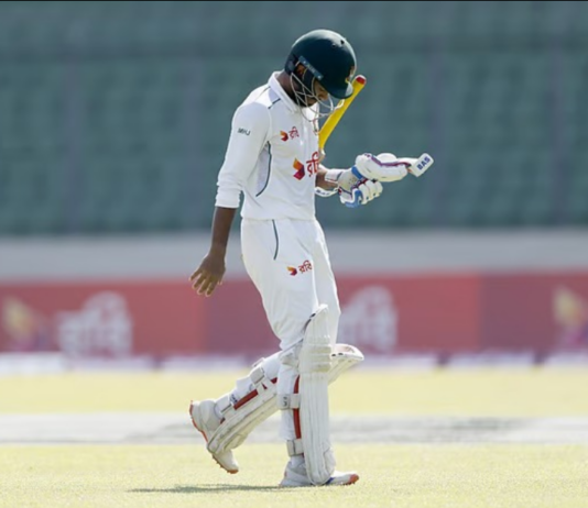 মিরপুর টেস্ট: ৩ উইকেটে ১০০ রান নিয়ে লাঞ্চে বাংলাদেশ