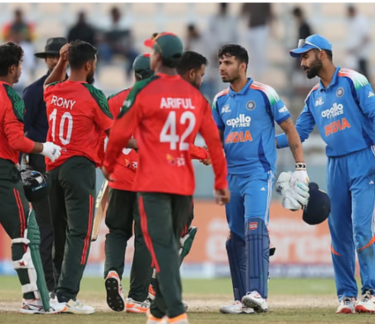 এশিয়া কাপ রাইজিং স্টারস সুপার ওভারে ‘সুপার রিপন’, ভারতকে হারিয়ে ফাইনালে বাংলাদেশ