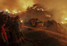 ৫ ঘণ্টা পর নিয়ন্ত্রণে কড়াইল বস্তির আগুন, বাসিন্দারা খোলা আকাশের নিচে