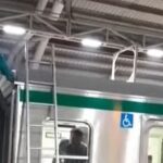 মেট্রোরেলের ছাদে উঠলেন দুই ব্যক্তি, বন্ধ ট্রেন চলাচল