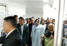 খালেদা জিয়াকে দেখতে হাসপাতালে জুবাইদা রহমান