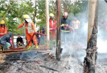 রোহিঙ্গা আশ্রয়শিবিরে আগুনে পুড়ল হাসপাতাল ও বসতঘর