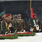 প্রধান উপদেষ্টার পক্ষে বেগম খালেদা জিয়ার সমাধিতে শ্রদ্ধাঞ্জলি